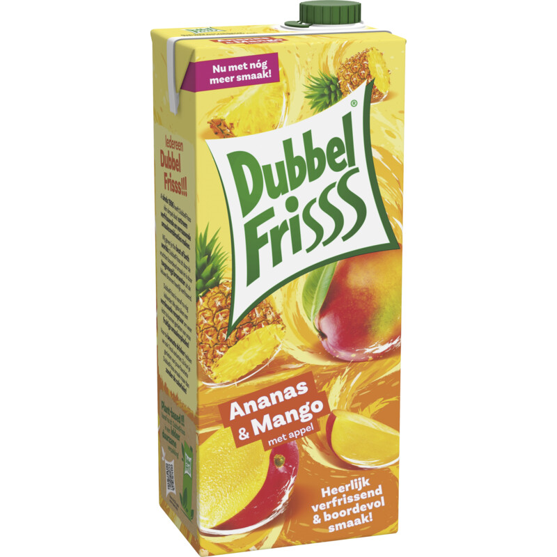 Een afbeelding van DubbelFrisss Ananas & mango