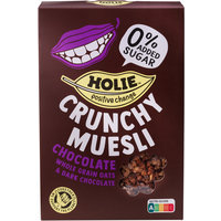 Een afbeelding van Holie Crunchy muesli chocolate whole grain