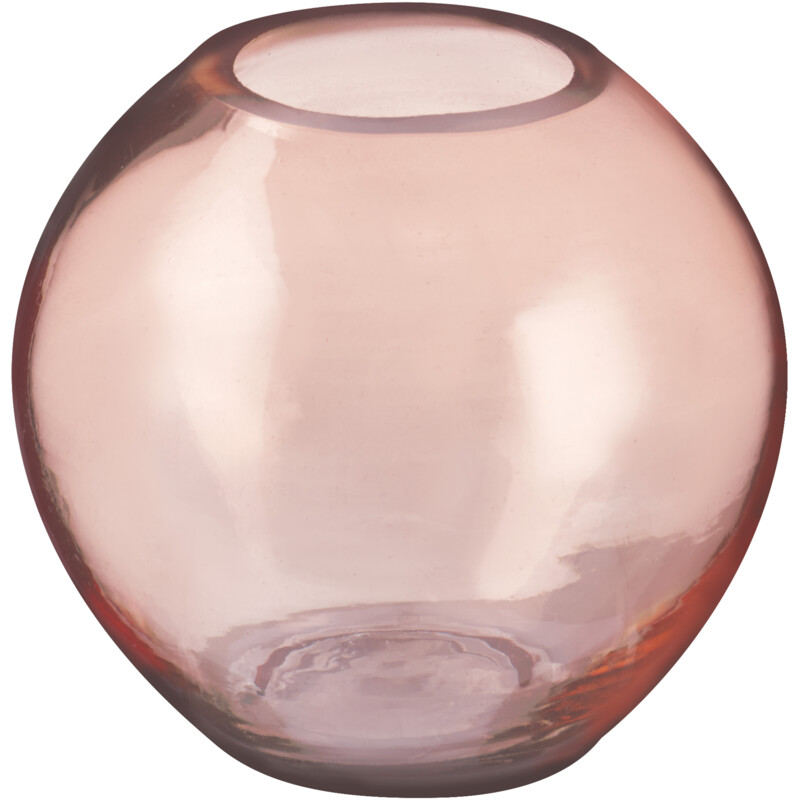 Een afbeelding van Strawberry&Applepie Vaasje glas roze