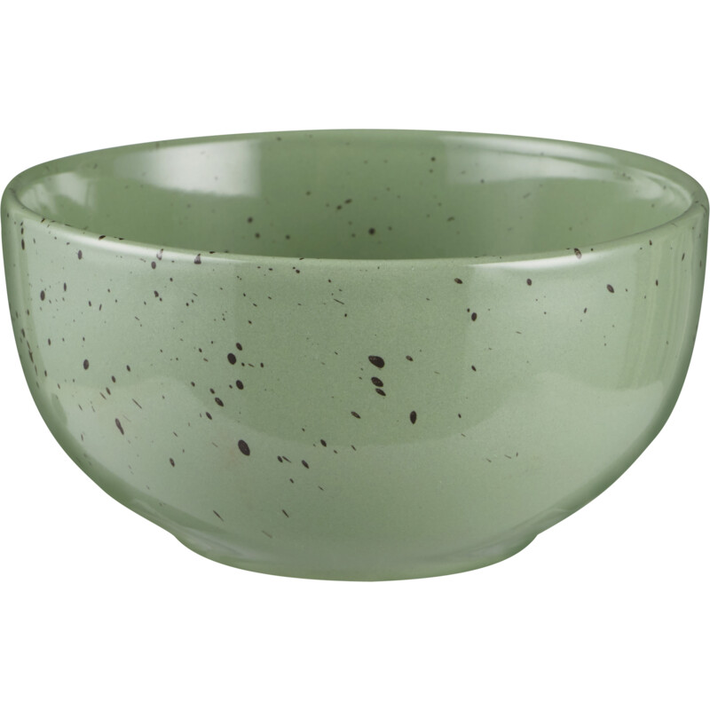 Een afbeelding van Strawberry&Applepie Kom grijs mint 14cm