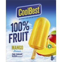 Een afbeelding van CoolBest 100% Fruitijs mango dream
