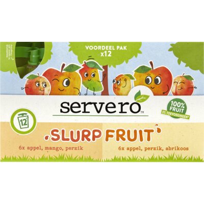 pdp-image-Servero Knijpfruit mixpack mango en perzik