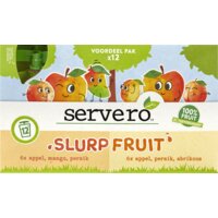 Een afbeelding van Servero Knijpfruit mixpack mango en perzik