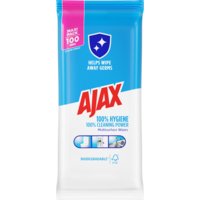 Een afbeelding van Ajax 100% Hygiene multi-oppervlak doekjes