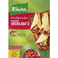 Een afbeelding van Knorr Wereldgerechten Mexicaanse enchiladas