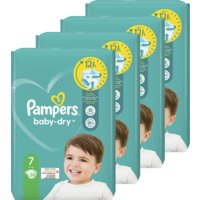 Albert Heijn Pampers Baby Dry Luiers maat 7 voordeelpakket aanbieding