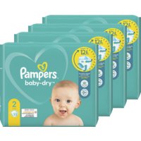 Een afbeelding van Pampers Baby Dry luiers maat 2 voordeelpakket