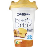 Een afbeelding van Zuivelhoeve Boer'n drink mango passie