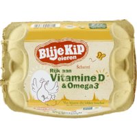 Een afbeelding van Blije Kip eieren Kip vit d & omega 3