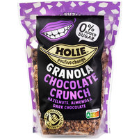 Een afbeelding van Holie Granola chocolate crunch hazelnuts