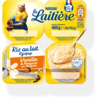 Een afbeelding van La Laitiere Riz au lait (rijstpap) (4x115g)