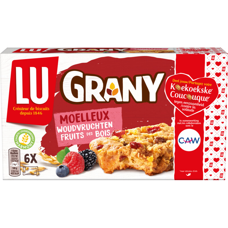 Een afbeelding van LU Grany woudvruchten bel