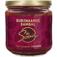 Een afbeelding van By Soenil Surinaamse sambal met rawit pepers
