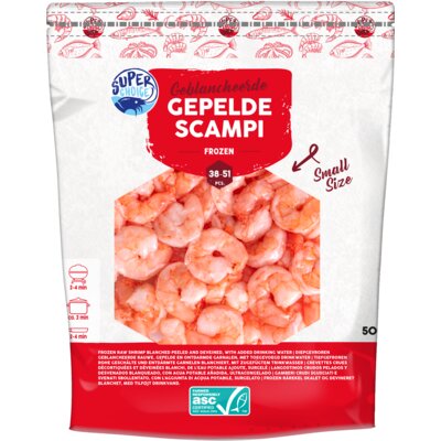 pdp-image-Super Choice Scampi S geblancheerd gepeld bel.
