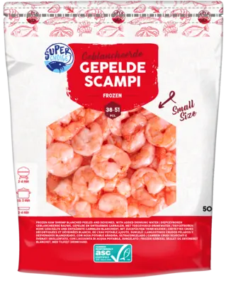 pdp-image-Super Choice Scampi S geblancheerd gepeld bel.