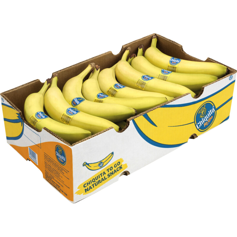 Een afbeelding van Chiquita Doos met 22 bananen