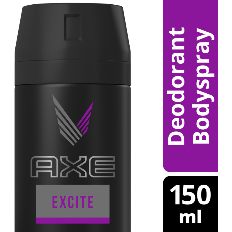 Afstudeeralbum tapijt criticus Axe Bodyspray excite deodorant bestellen | Albert Heijn