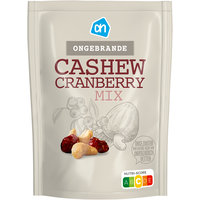 Een afbeelding van AH Cashew cranberry mix ongebrand