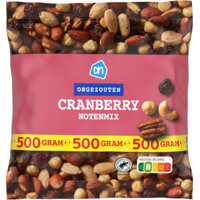 Een afbeelding van AH Cranberry notenmix ongezouten