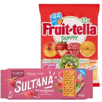 Een afbeelding van Sultana & fruitige Fruittella snoepjes