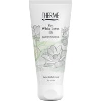 Een afbeelding van Therme Zen white lotus rice shower scrub