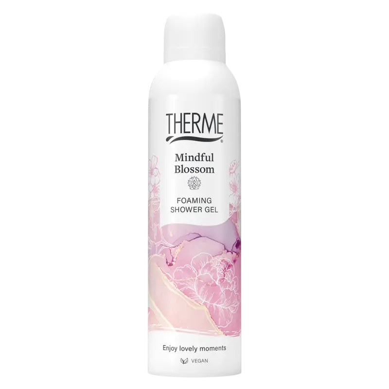 Mindful blossom foaming shower gel