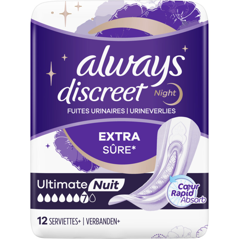 Een afbeelding van Always Discreet verband voor urineverlies