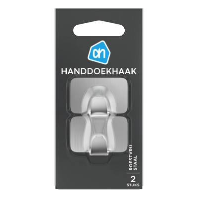 pdp-image-AH Handdoekhaakjes roestvrij staal