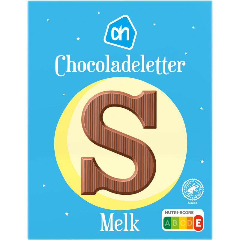Een afbeelding van AH Chocoladeletter melk