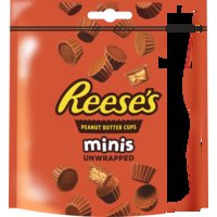 Een afbeelding van Reese's Peanut butter cups minis unwrapped