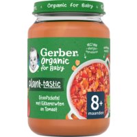Een afbeelding van Gerber Organic Baby stoof kikkererwten 8+ mnd