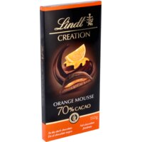 Een afbeelding van Lindt Creation sinaasappel pure chocolade