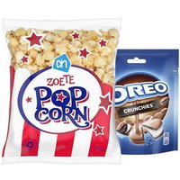 Een afbeelding van Oreo en Popcorn filmavond pakket