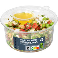 Een afbeelding van AH Kleine salade peulvruchten geitenkaas