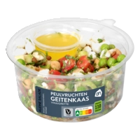 AH Kleine salade peulvruchten geitenkaas