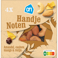 Een afbeelding van AH Handje noten cashew, amandel & rozijn