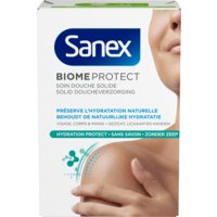 Een afbeelding van Sanex Biome protect hydrating douche bar