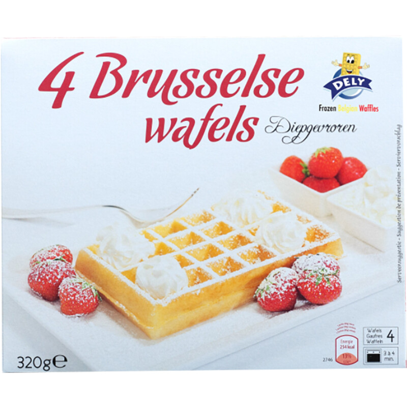 Een afbeelding van Dely Brusselse wafel bel