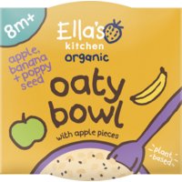 Een afbeelding van Ella's kitchen Oaty bowl appel banaan 8+ mnd