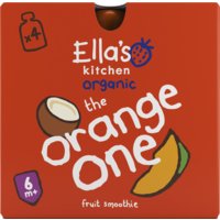 Een afbeelding van Ella's Kitchen The orange one 6+ mnd 4-pack