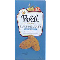 Een afbeelding van Jos Poell Luxe biscuits olijf & tomaat