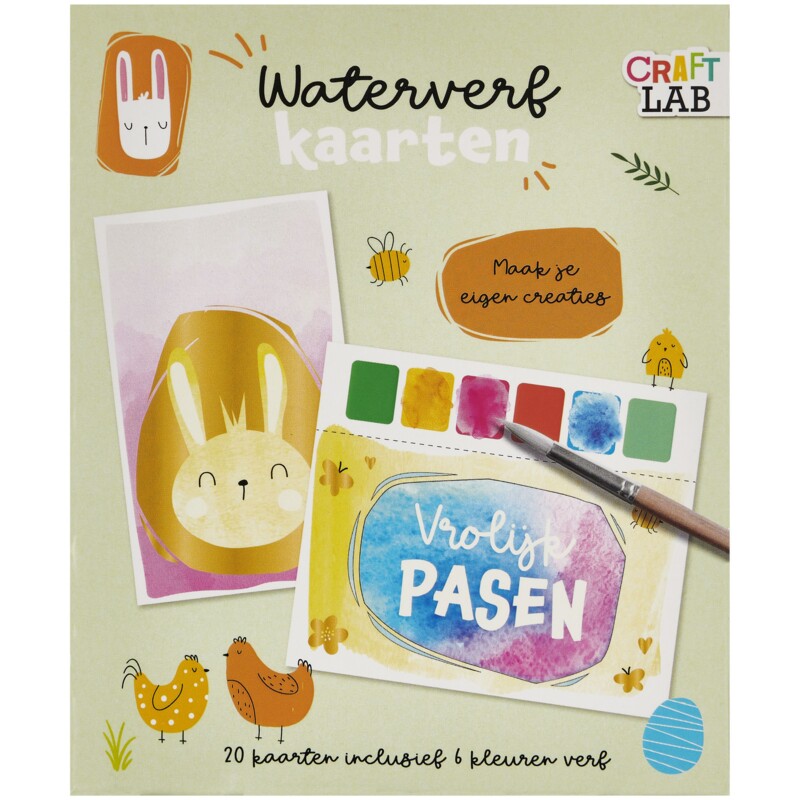 Een afbeelding van Craft Lab Waterverf kleurset