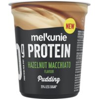 Een afbeelding van Melkunie Protein hazelnut macchiato pudding