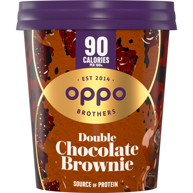 Een afbeelding van Oppo Brothers Double chocolate brownie