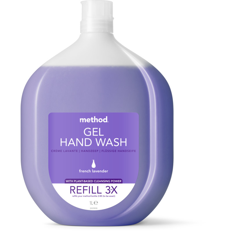 Een afbeelding van Method Gel hand wash French lavender refill