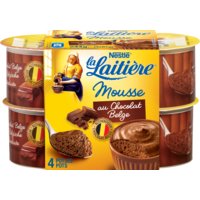 Een afbeelding van La Laitiere Mousse met Bel.chocolade BEL