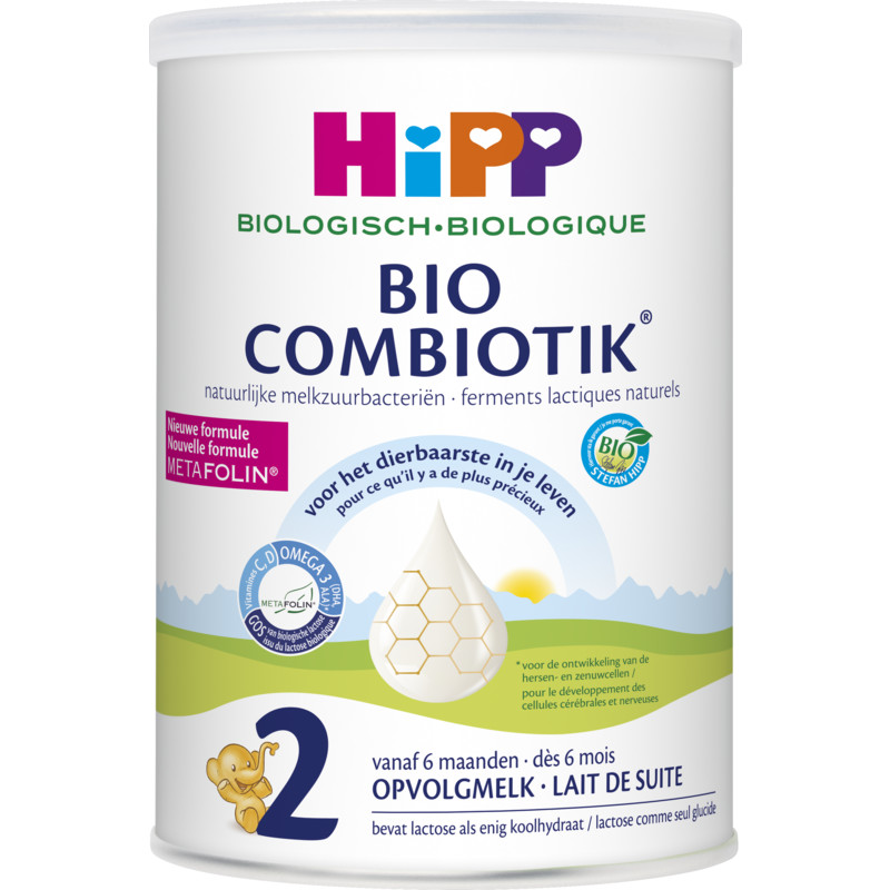Een afbeelding van Hipp Opvolgmelk combiotik 2