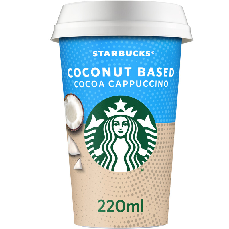 Starbucks Coconut based cocoa cappuccino reserveren Albert Heijn