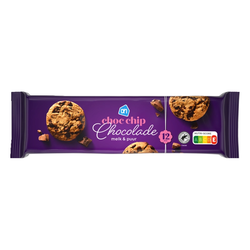 Choc chip chocolade melk & puur