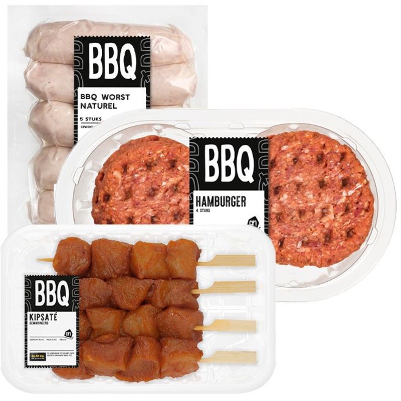 Een afbeelding van AH Vlees BBQ pakket